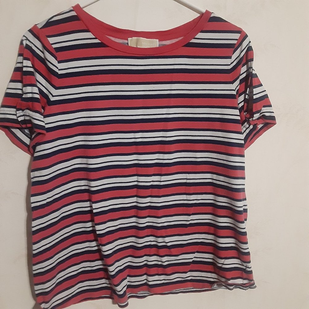 Michael Michael Kors Women's SS Shirt in Size L RN# 111818